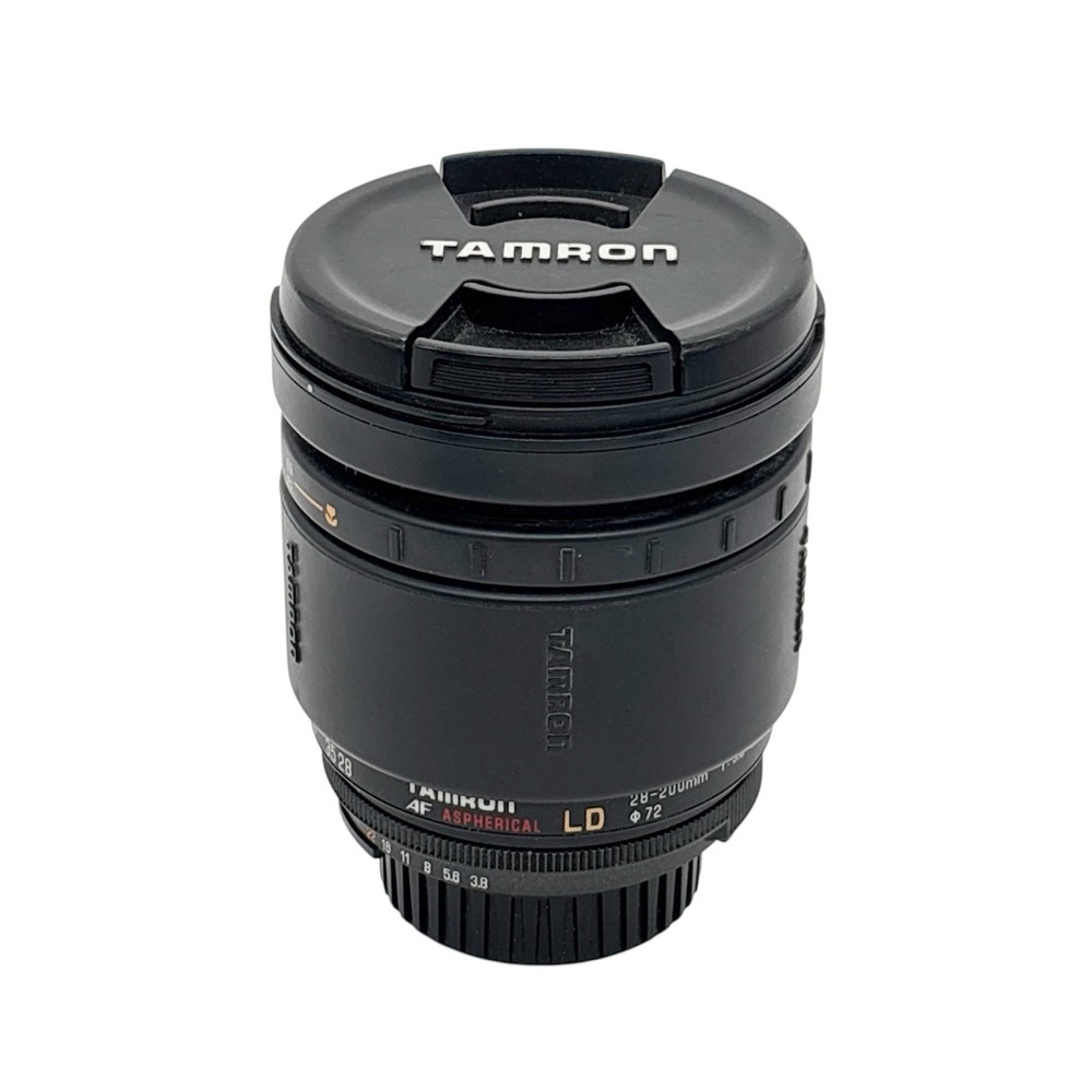 Tamron AF 28-200mm f/3.8-5.6 Zoom Lens Nikon F Mount Aspherical LD IF W/ Caps